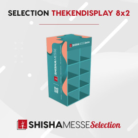 ShishaMesse Selection Theken Display - BUNT 8X2  nicht...